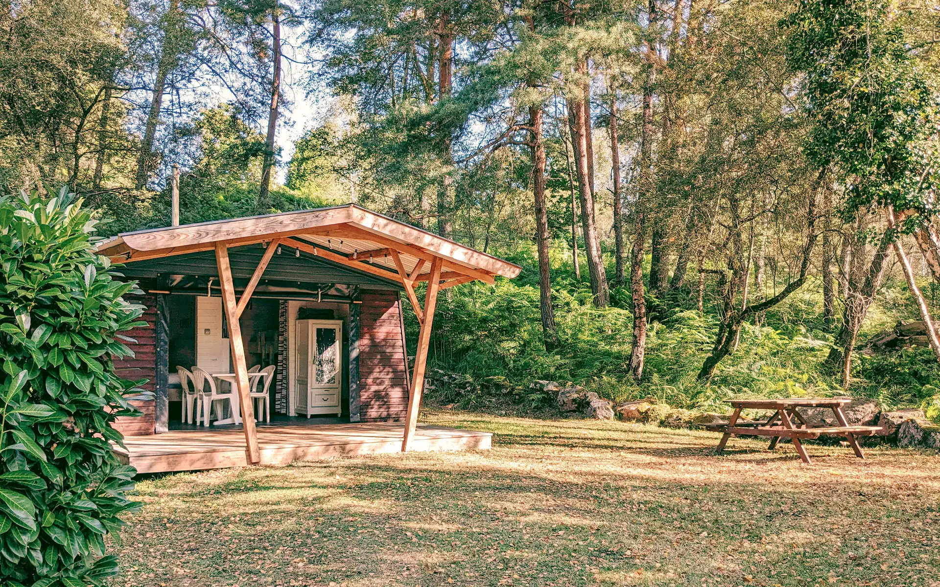 cabane glamping